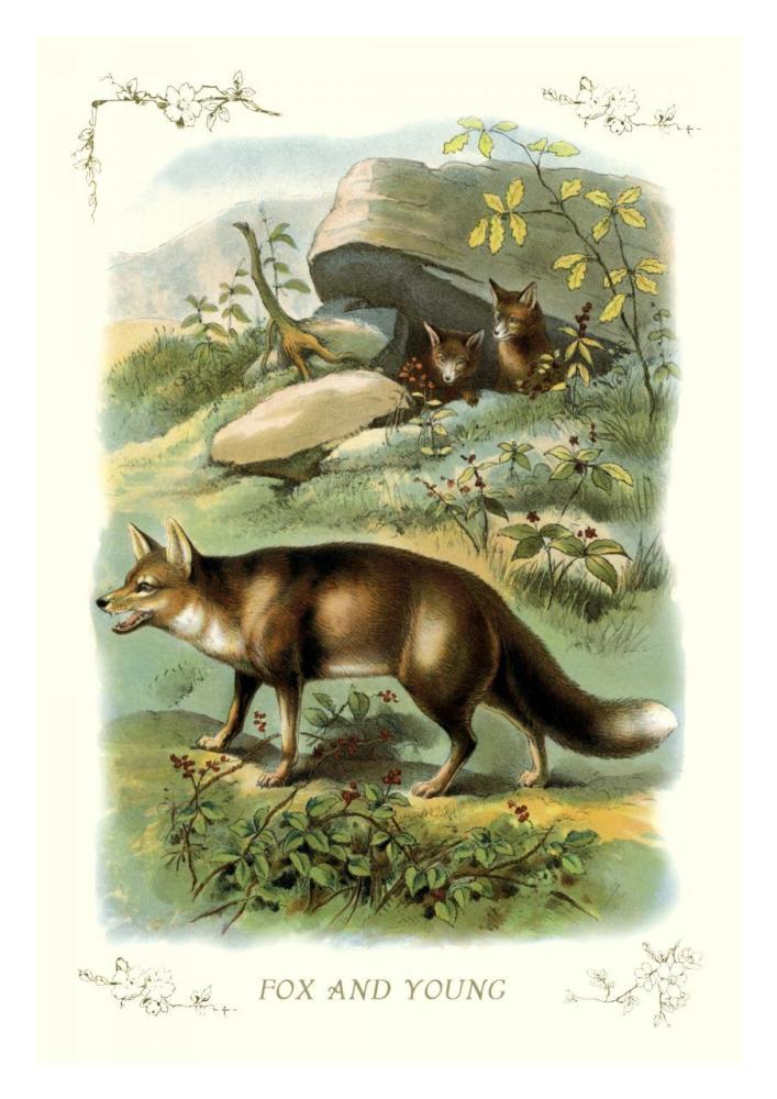 Fox and Young, 1900-Paper Art-22"x32"