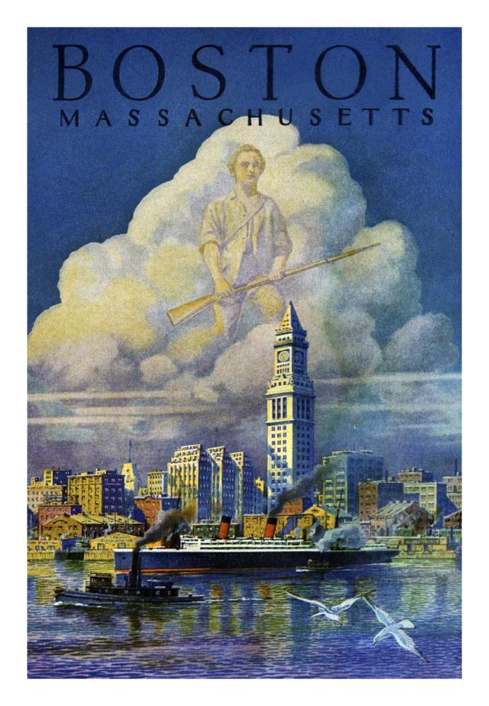Boston-Paper Art-18"x26"