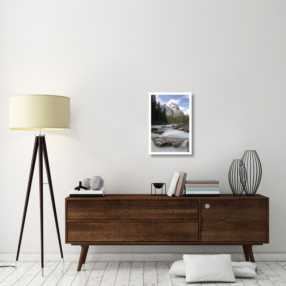 Mount Stephen and Yoho River, Yoho National Park, British Columbia, Canada-Paper Art-18&quotx26"