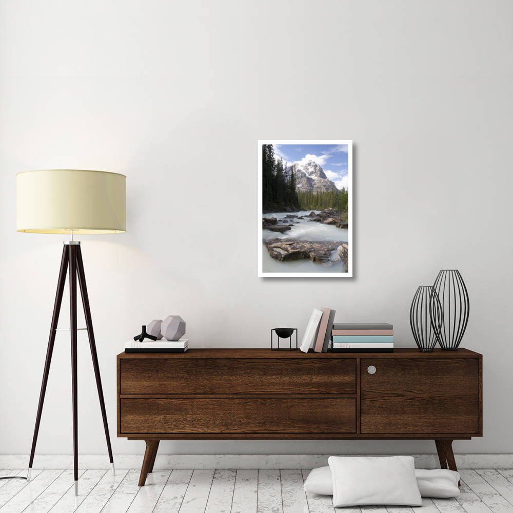 Mount Stephen and Yoho River, Yoho National Park, British Columbia, Canada-Paper Art-22&quotx32"