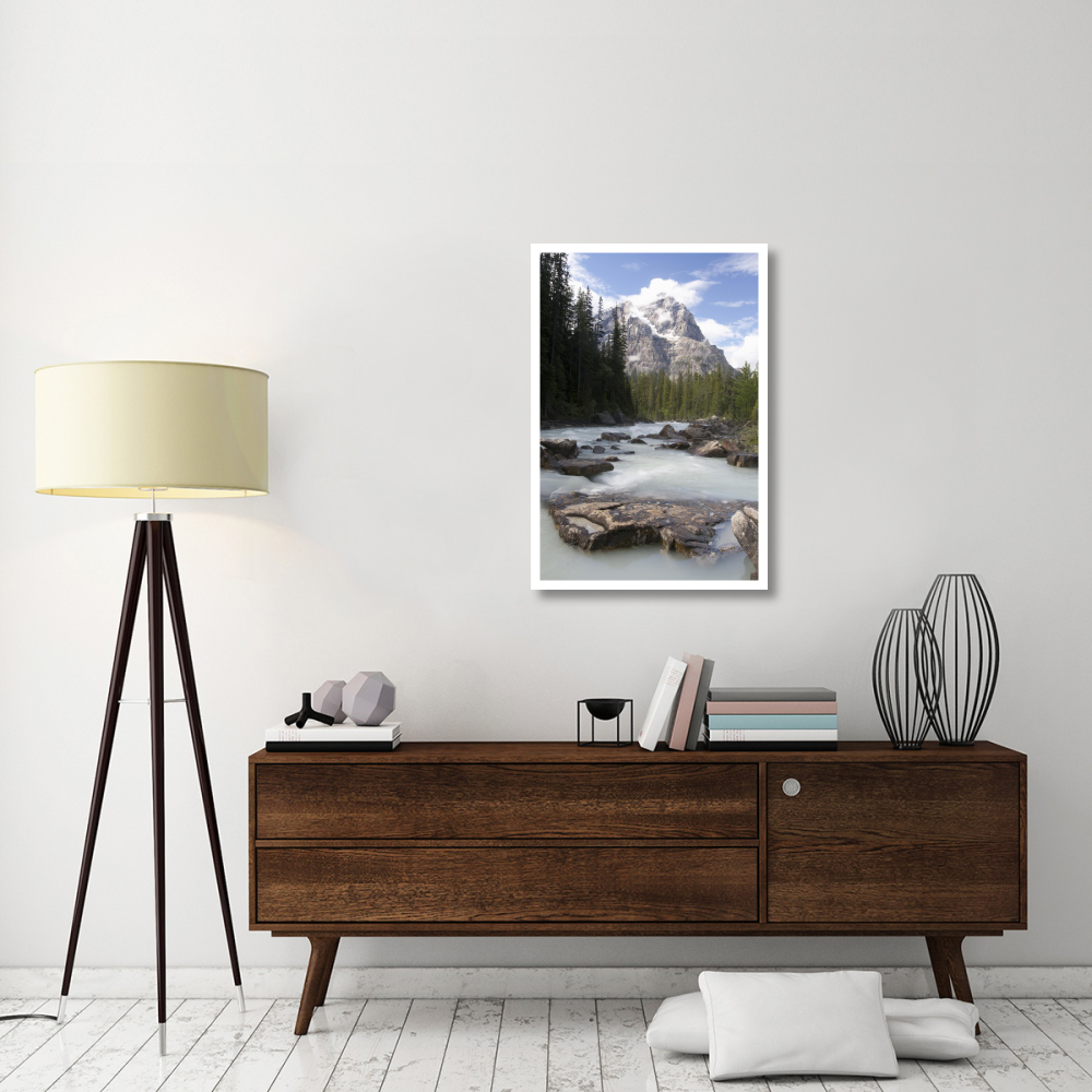 Mount Stephen and Yoho River, Yoho National Park, British Columbia, Canada-Paper Art-26&quotx38"