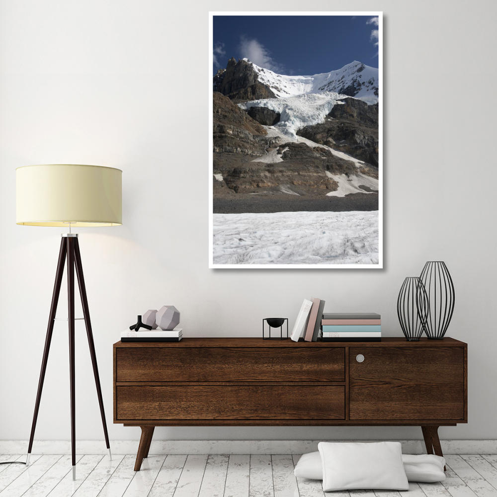 Mount Andromeda and Athabasca Glacier showing cirque, Jasper National Park, Alberta, Canada-Paper Art-42&quotx62"