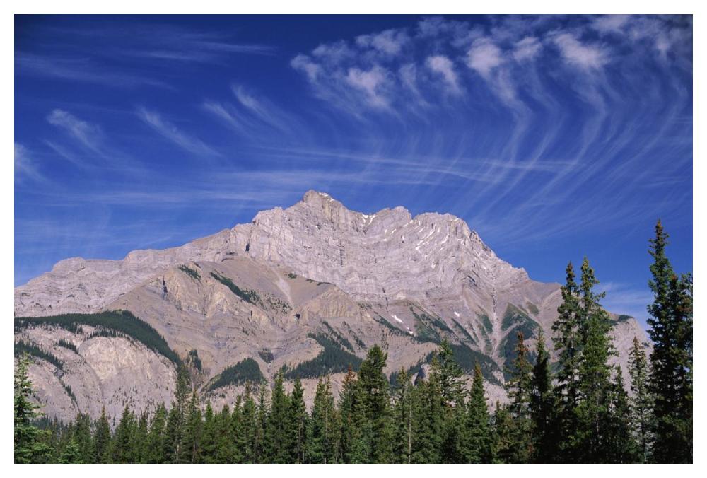Mount Norquay, Banff National Park, Canada-Paper Art-50"x34"