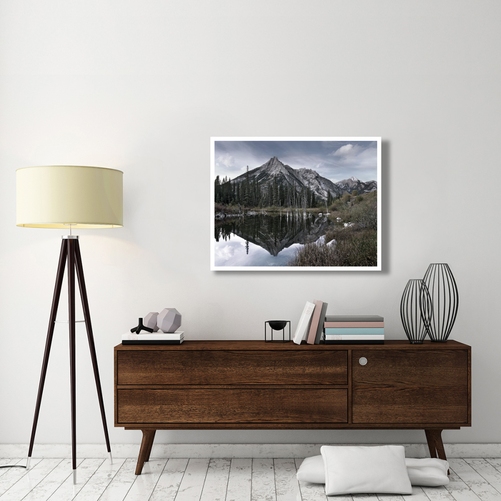 Mount Lorette, Alberta, Canada-Paper Art-42&quotx32"