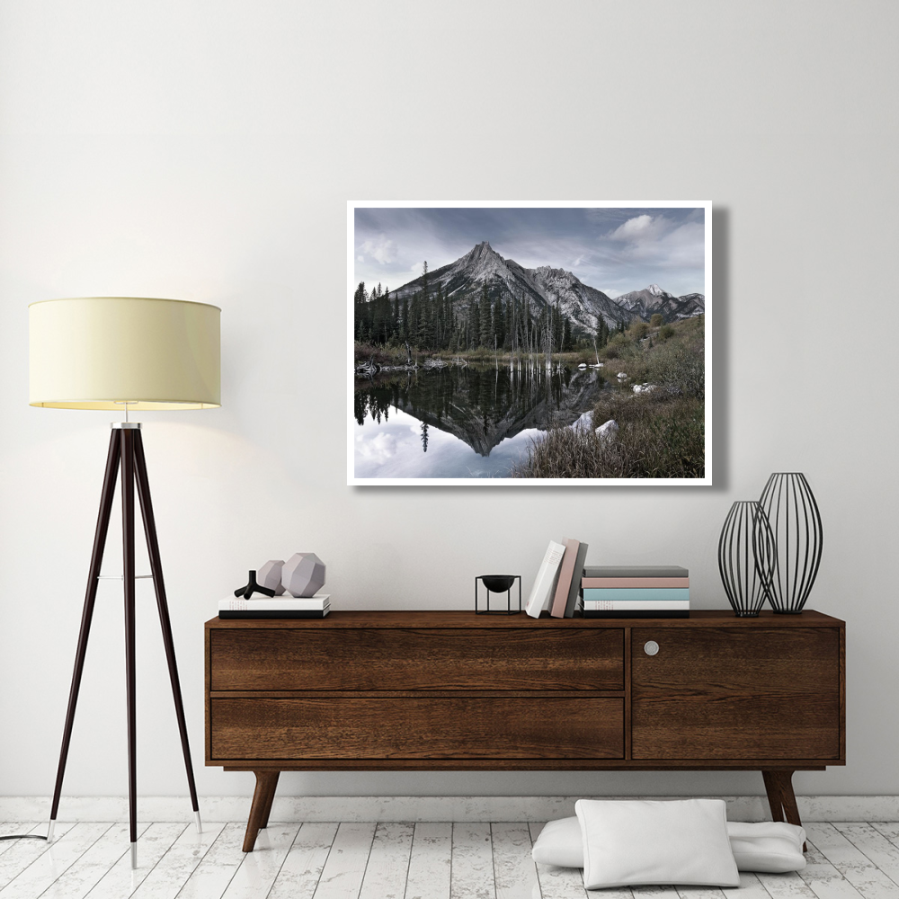 Mount Lorette, Alberta, Canada-Paper Art-50&quotx38"