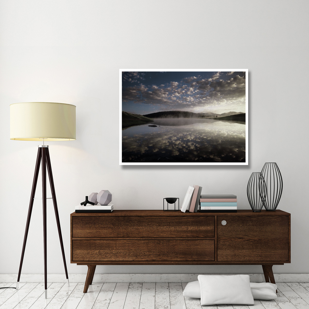 Absaroka Range from Yellowstone National Park, Wyoming-Paper Art-50&quotx38"