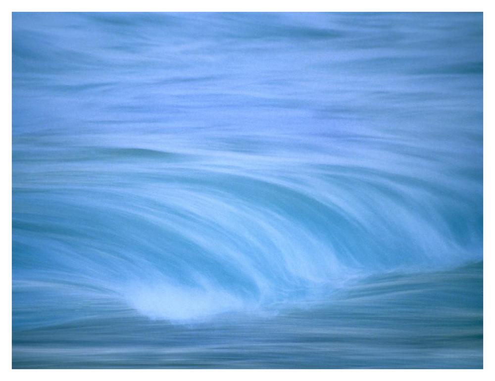 Ocean waves, Hawaii-Paper Art-42"x32"
