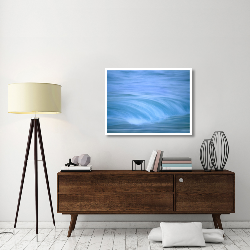 Ocean waves, Hawaii-Paper Art-42&quotx32"