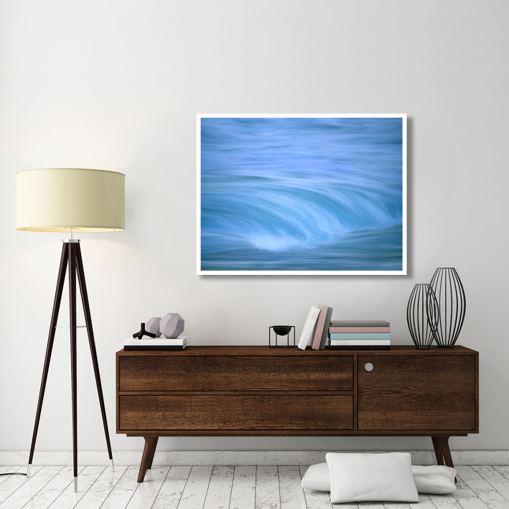 Ocean waves, Hawaii-Paper Art-50&quotx38"