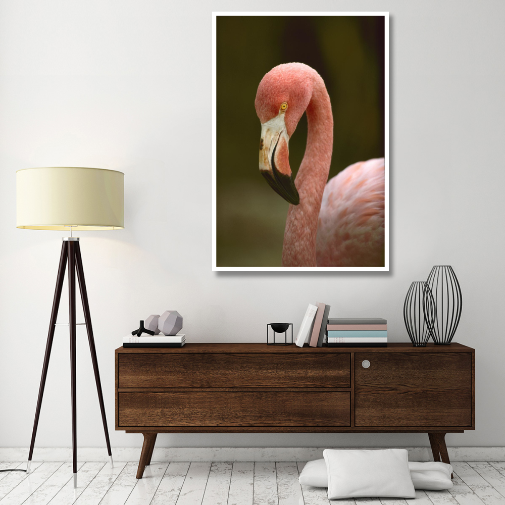Greater Flamingo, Caribbean-Paper Art-42&quotx62"