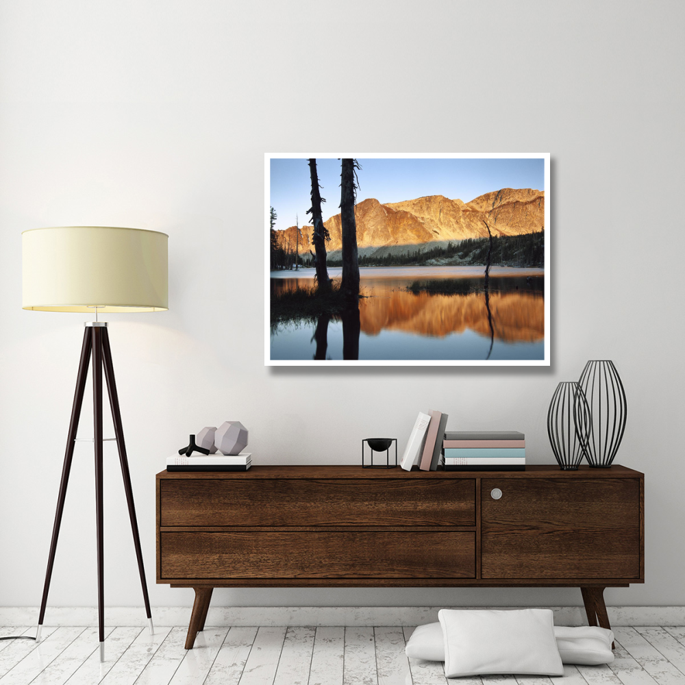 Medicine Bow Mountains, Wyoming-Paper Art-50&quotx38"