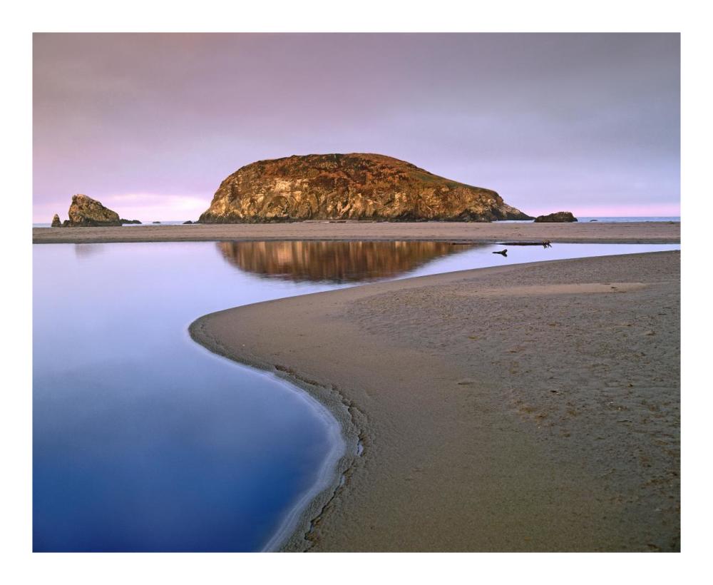 Harris Beach State Park, Oregon-Paper Art-22"x18"