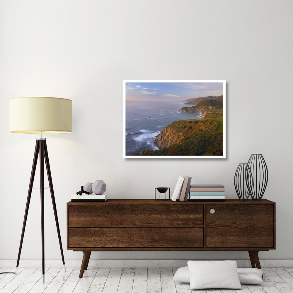 Bixby Bridge, Big Sur, California-Paper Art-42&quotx32"