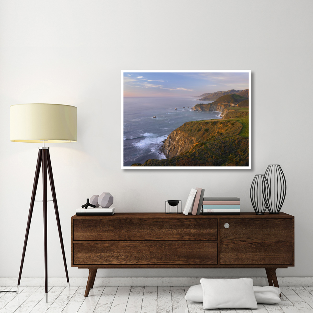 Bixby Bridge, Big Sur, California-Paper Art-50&quotx38"