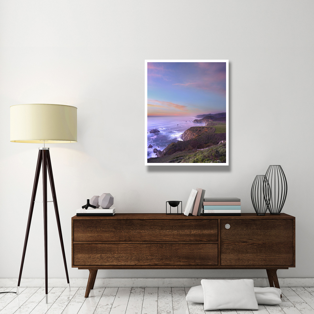Bixby Bridge, Big Sur, California-Paper Art-32&quotx42"