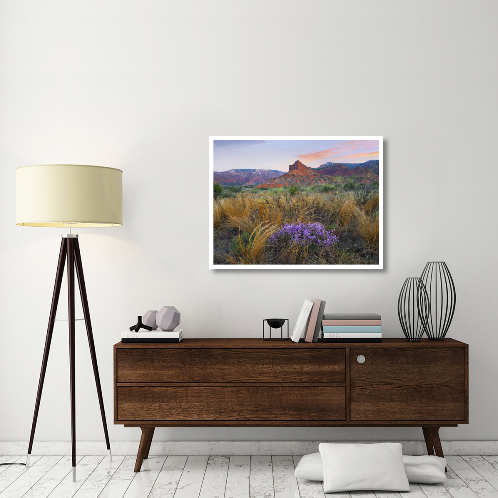 Caprock Canyons State Park, Texas-Paper Art-42&quotx32"
