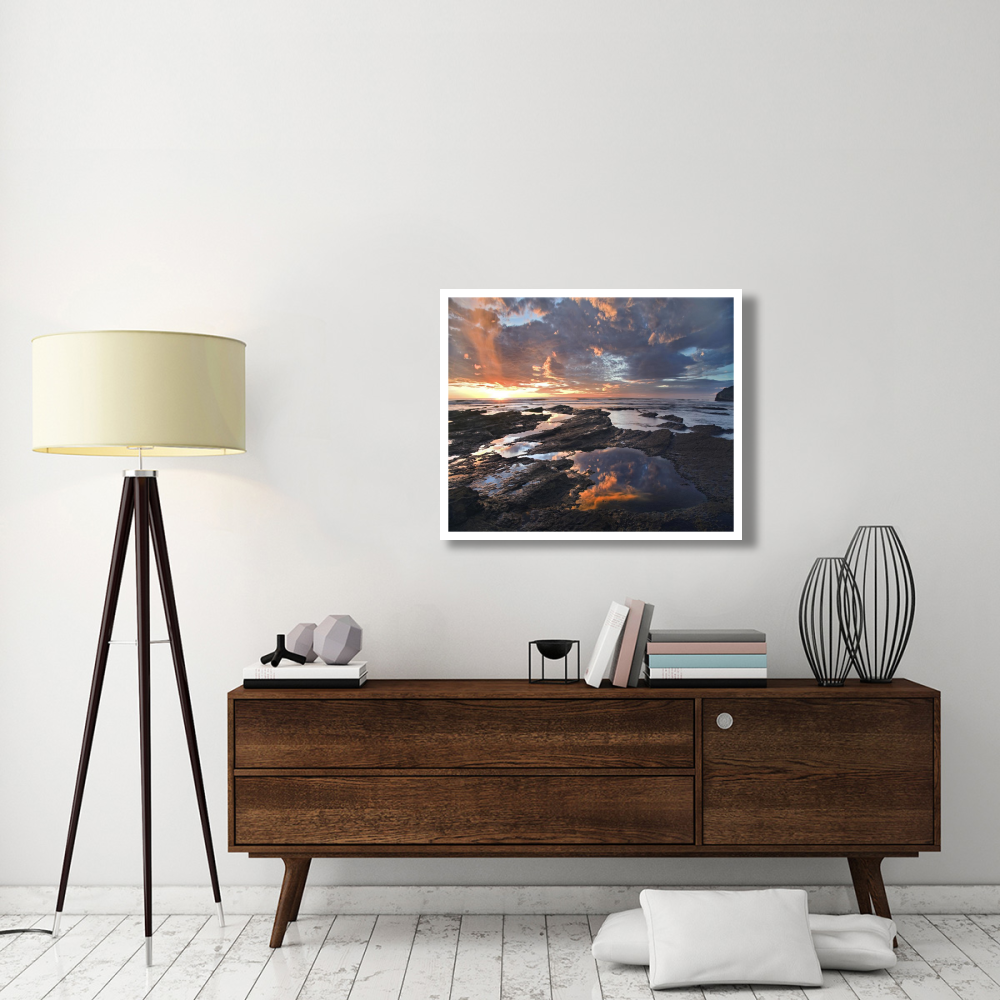 Pelada Beach at sunset, Costa Rica-Paper Art-37&quotx30"