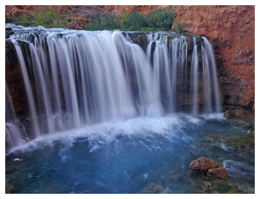 Rock Falls, Havasu Canyon, Arizona-Paper Art-50"x38"