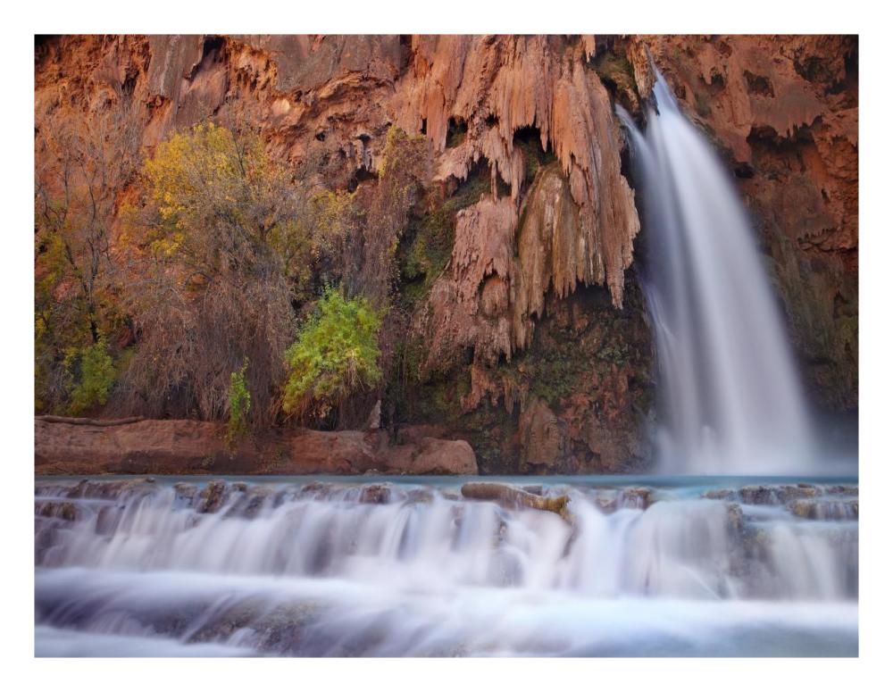 Havasu Falls, Grand Canyon, Arizona-Paper Art-26"x20"