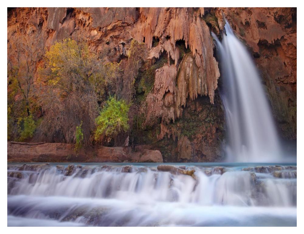 Havasu Falls, Grand Canyon, Arizona-Paper Art-42"x32"