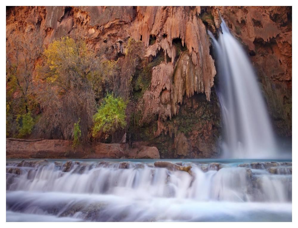 Havasu Falls, Grand Canyon, Arizona-Paper Art-50"x38"