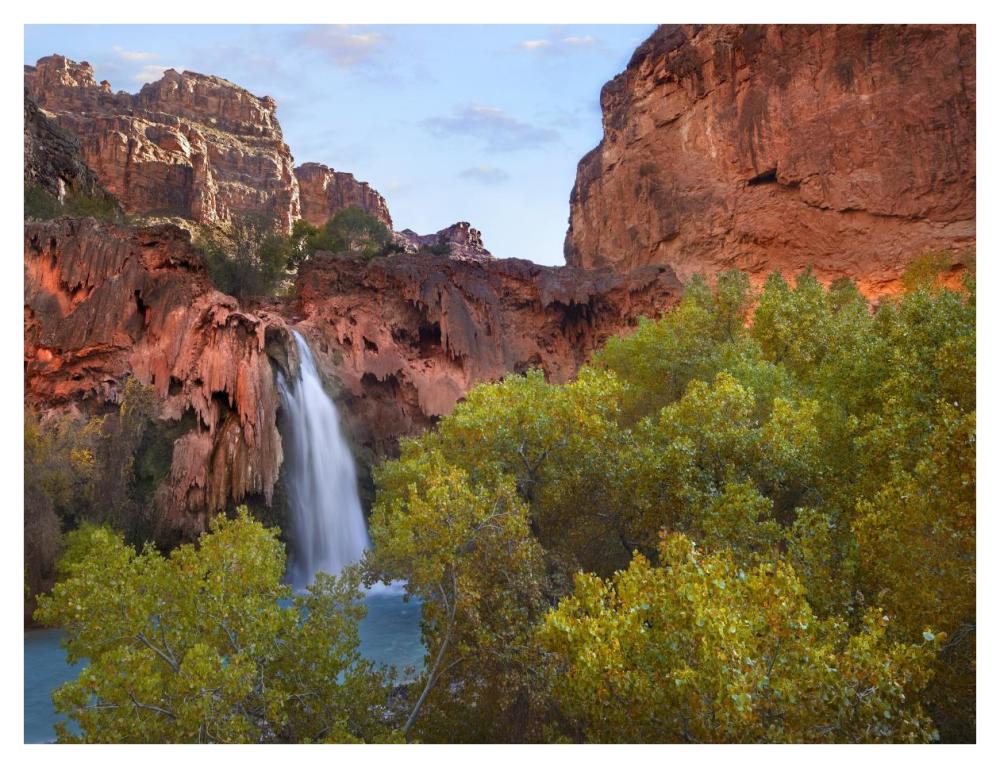 Havasu Falls, Grand Canyon, Arizona-Paper Art-42"x32"