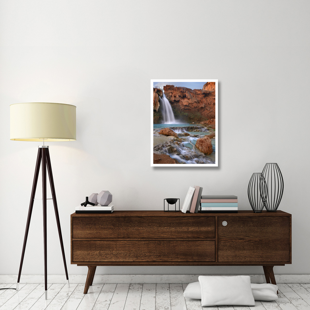 Havasu Falls, Grand Canyon, Arizona-Paper Art-26&quotx34"