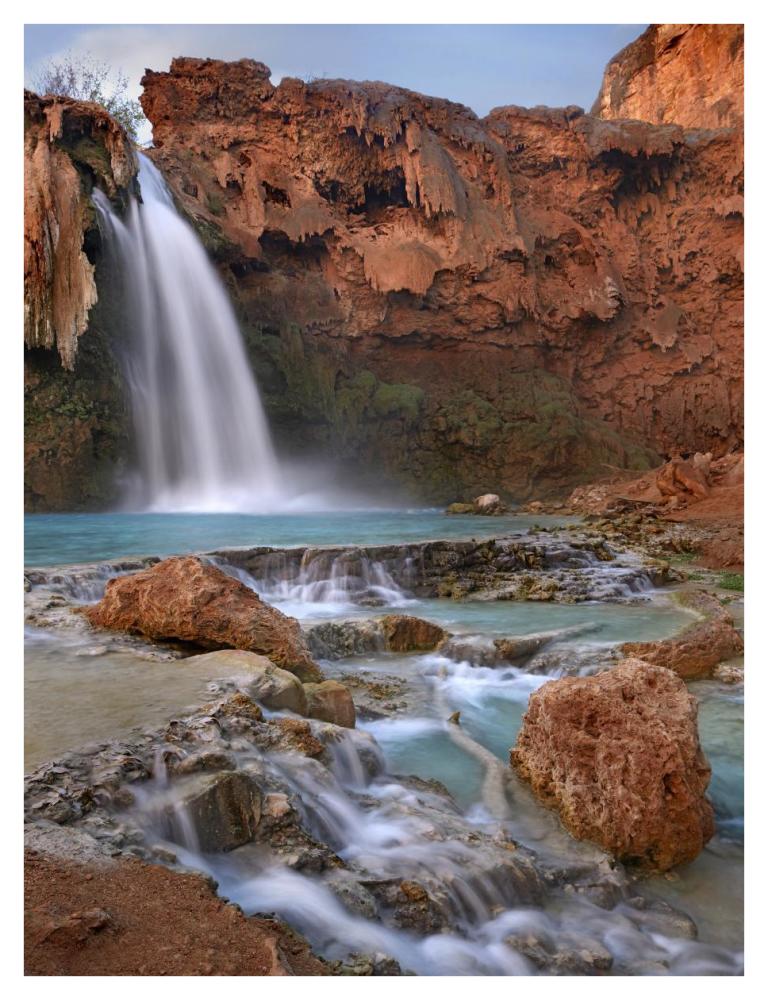 Havasu Falls, Grand Canyon, Arizona-Paper Art-32"x42"