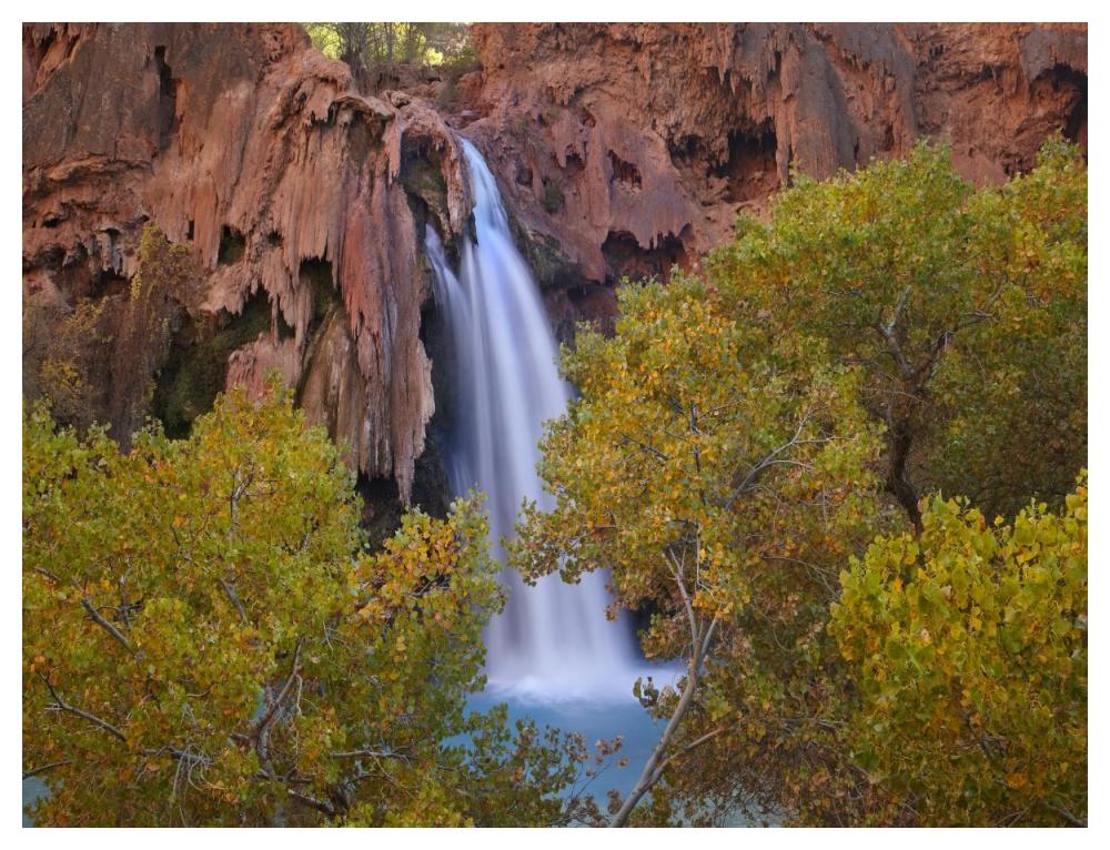 Havasu Falls, Grand Canyon, Arizona-Paper Art-50"x38"