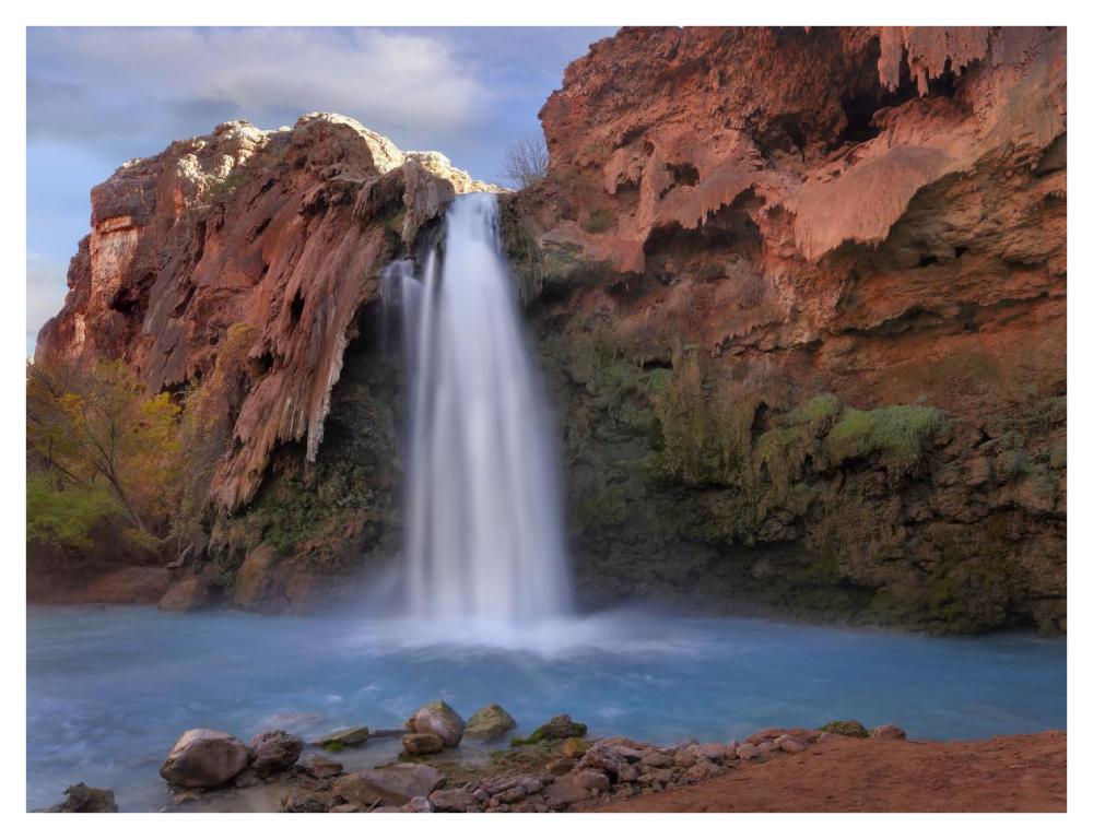 Havasu Falls, Grand Canyon, Arizona-Paper Art-42"x32"