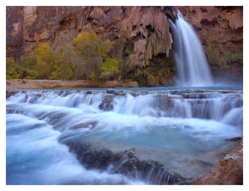Havasu Falls, Grand Canyon, Arizona-Paper Art-42"x32"