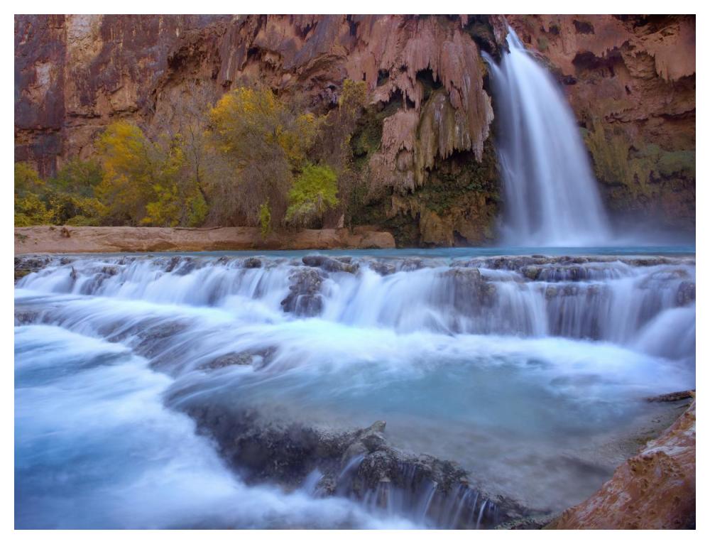Havasu Falls, Grand Canyon, Arizona-Paper Art-50"x38"