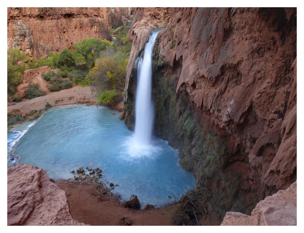 Havasu Falls, Grand Canyon, Arizona-Paper Art-42"x32"