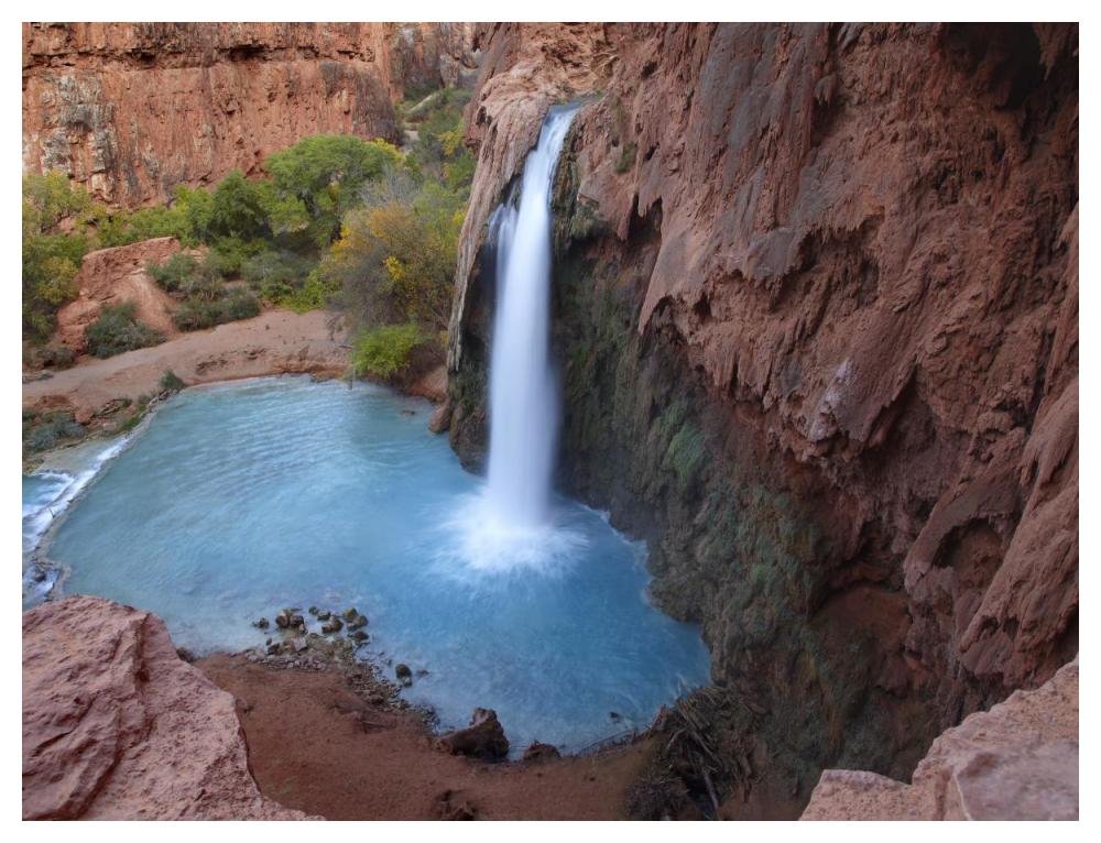 Havasu Falls, Grand Canyon, Arizona-Paper Art-50"x38"