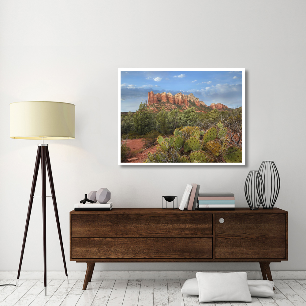 Coffee Pot Rock near Sedona, Arizona-Paper Art-50&quotx38"
