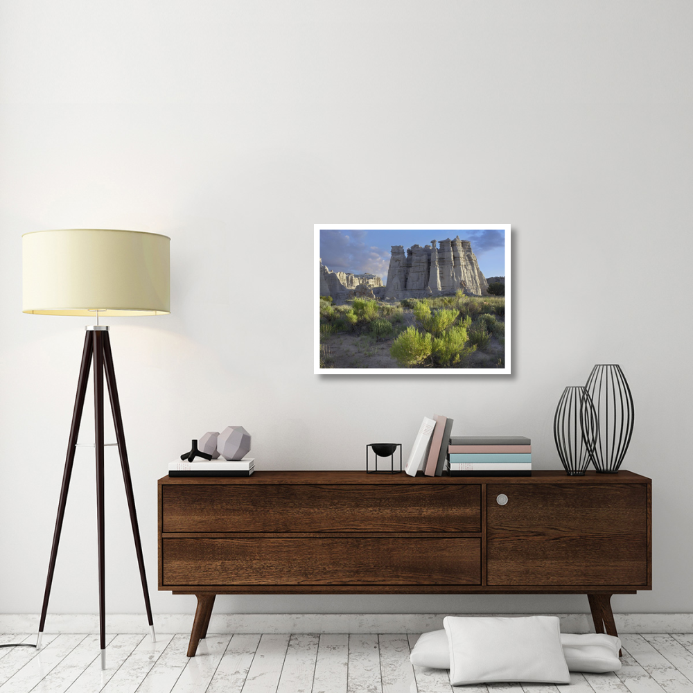 Plaza Blanca near Abiquiu, New Mexico-Paper Art-34&quotx26"