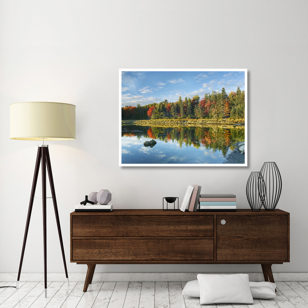 Coastline, Mount Desert Island, Maine-Paper Art-50&quotx38"