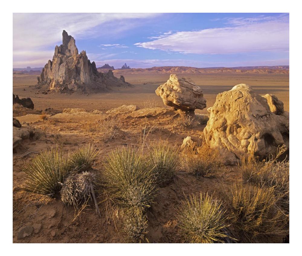 Church Rock, Monument Valley, Arizona-Paper Art-24"x20.26"
