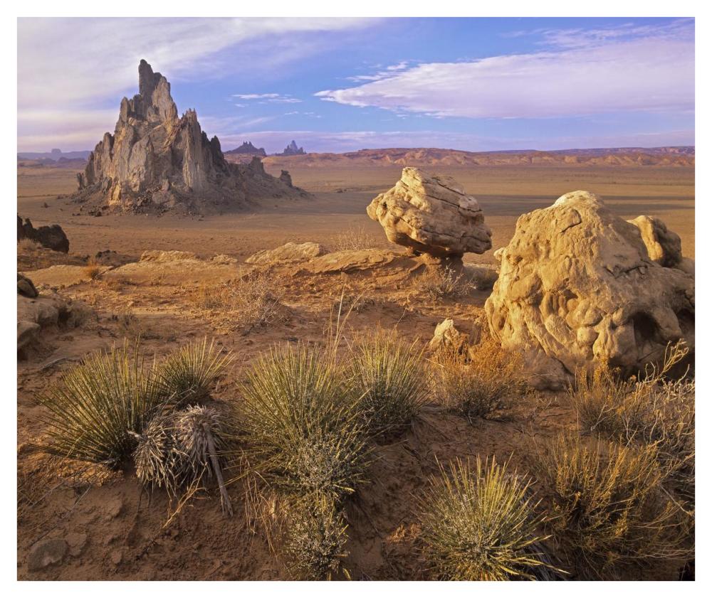 Church Rock, Monument Valley, Arizona-Paper Art-42"x35.2"