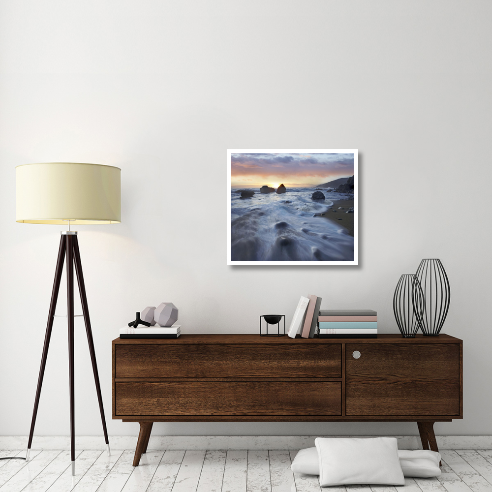Kirk Creek Beach, Big Sur, California-Paper Art-32&quotx28.4"