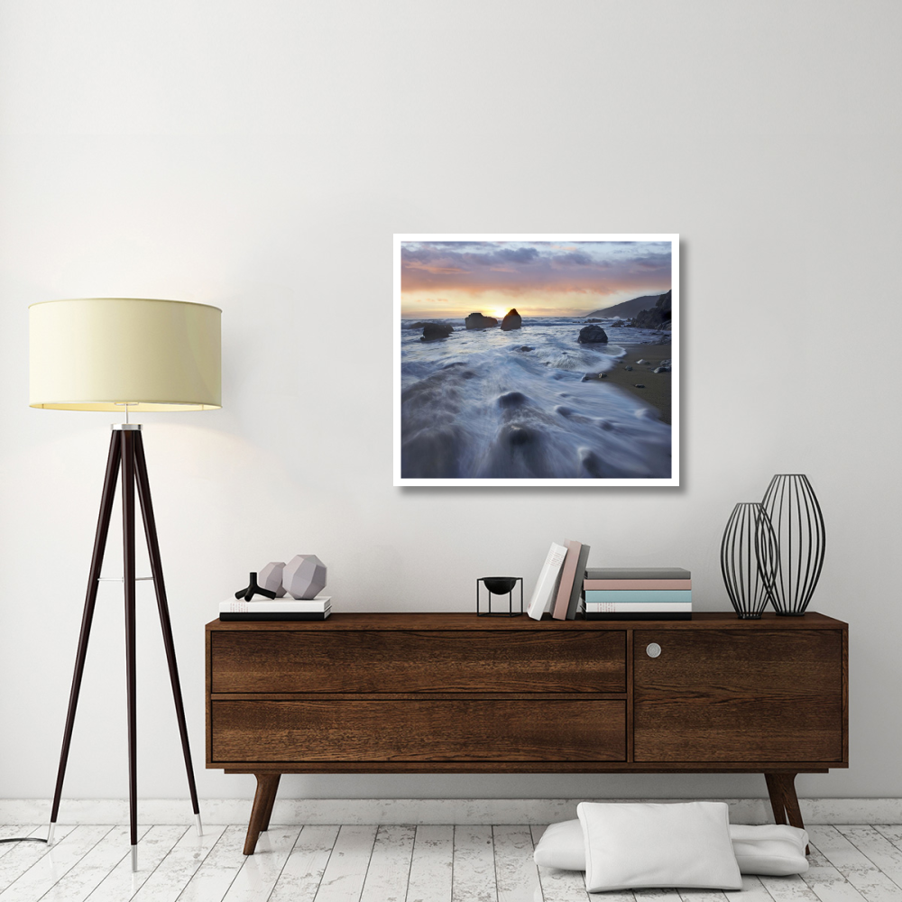 Kirk Creek Beach, Big Sur, California-Paper Art-38&quotx33.68"