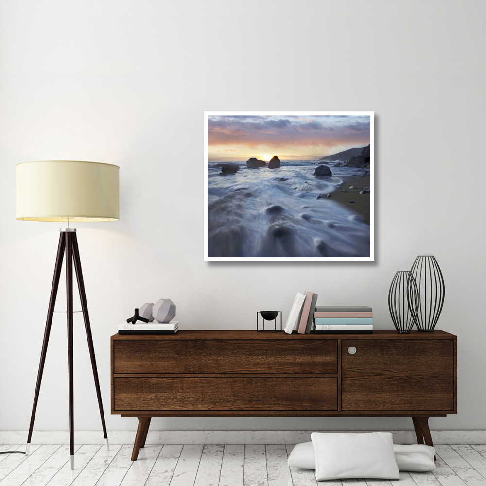 Kirk Creek Beach, Big Sur, California-Paper Art-42&quotx37.2"