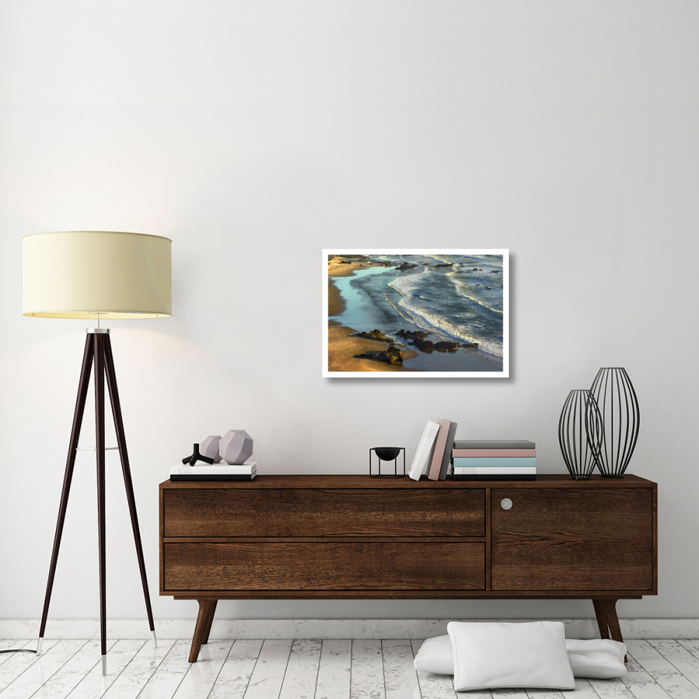Incoming waves at Bandon Beach, Oregon-Paper Art-32&quotx22"