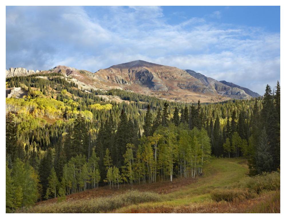 Ruby Peak near Crested Butte, Colorado-Paper Art-50"x38"