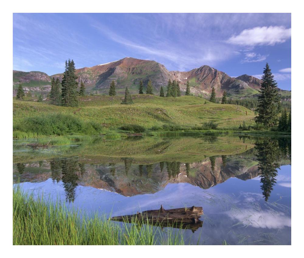 Ruby Peak, Raggeds Wilderness, Colorado-Paper Art-24"x20.26"