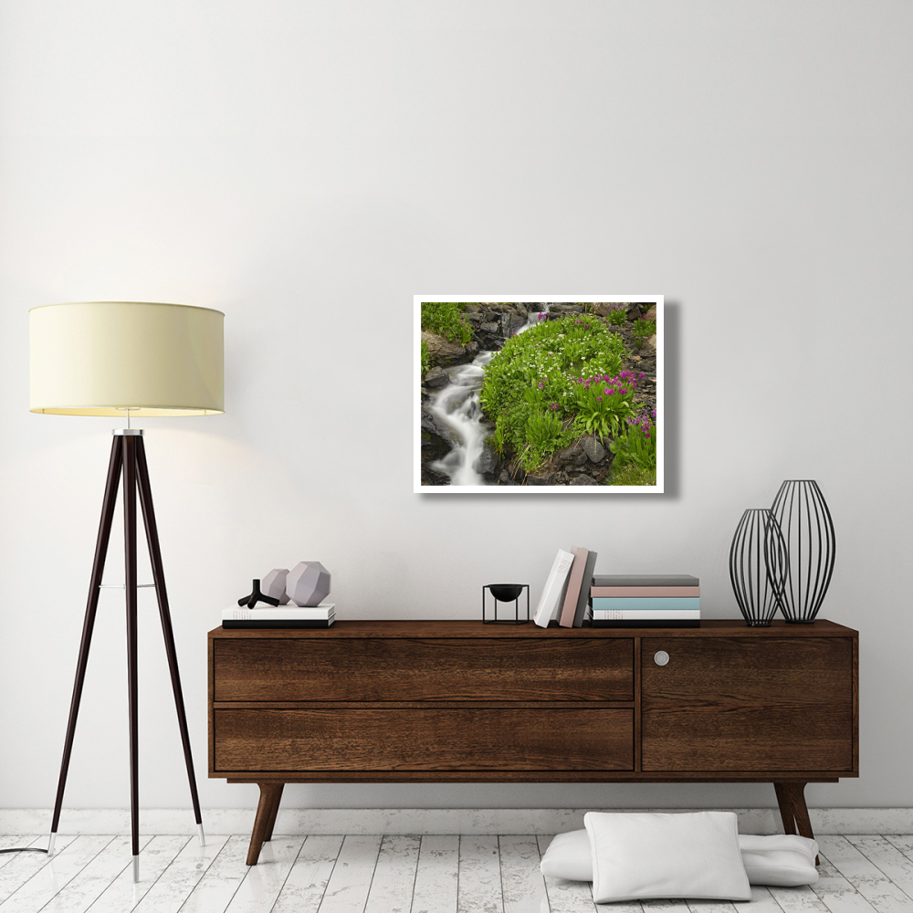 Porphyry Creek near Silverton, Colorado-Paper Art-34&quotx26"