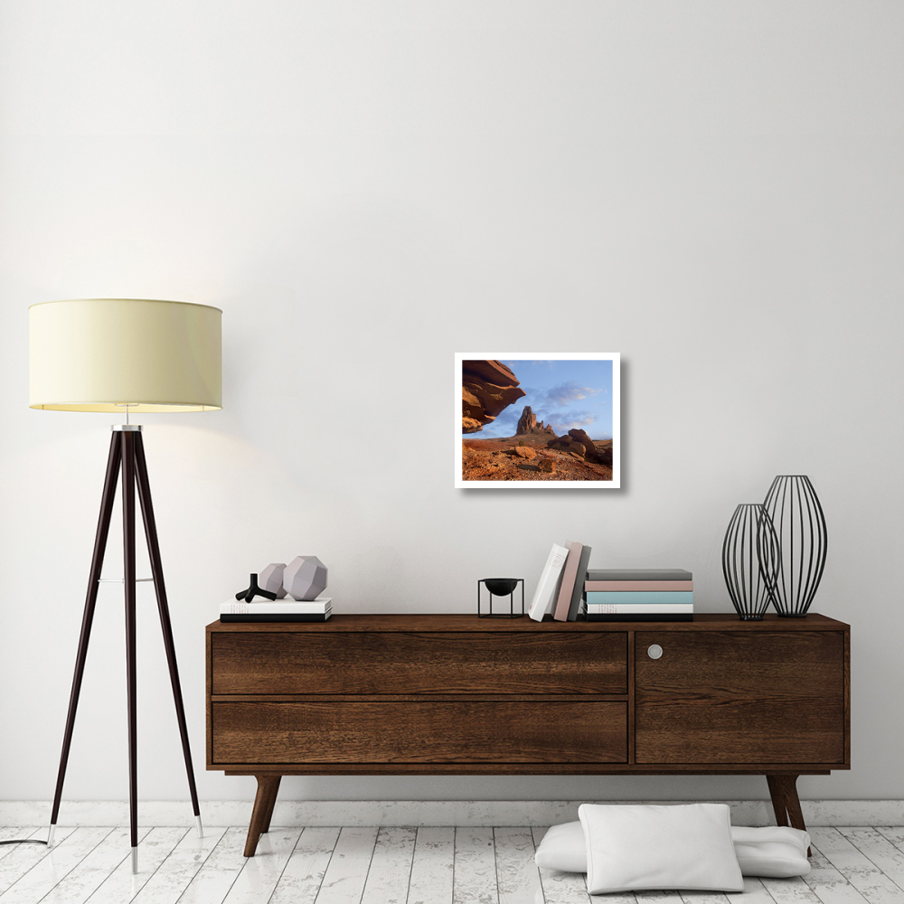Rock formation, Monument Valley, Arizona-Paper Art-22&quotx18"