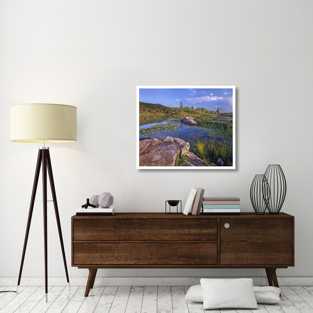 Scout Lake, San Juan Mountains, Colorado-Paper Art-38&quotx31.88"