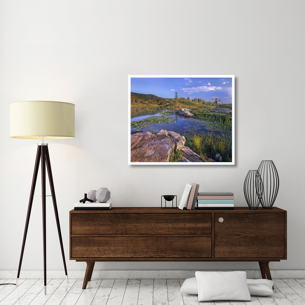 Scout Lake, San Juan Mountains, Colorado-Paper Art-42&quotx35.2"