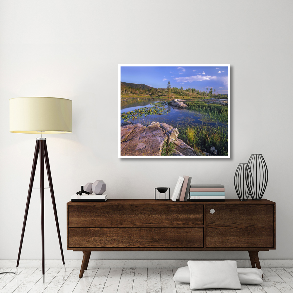 Scout Lake, San Juan Mountains, Colorado-Paper Art-46&quotx38.52"